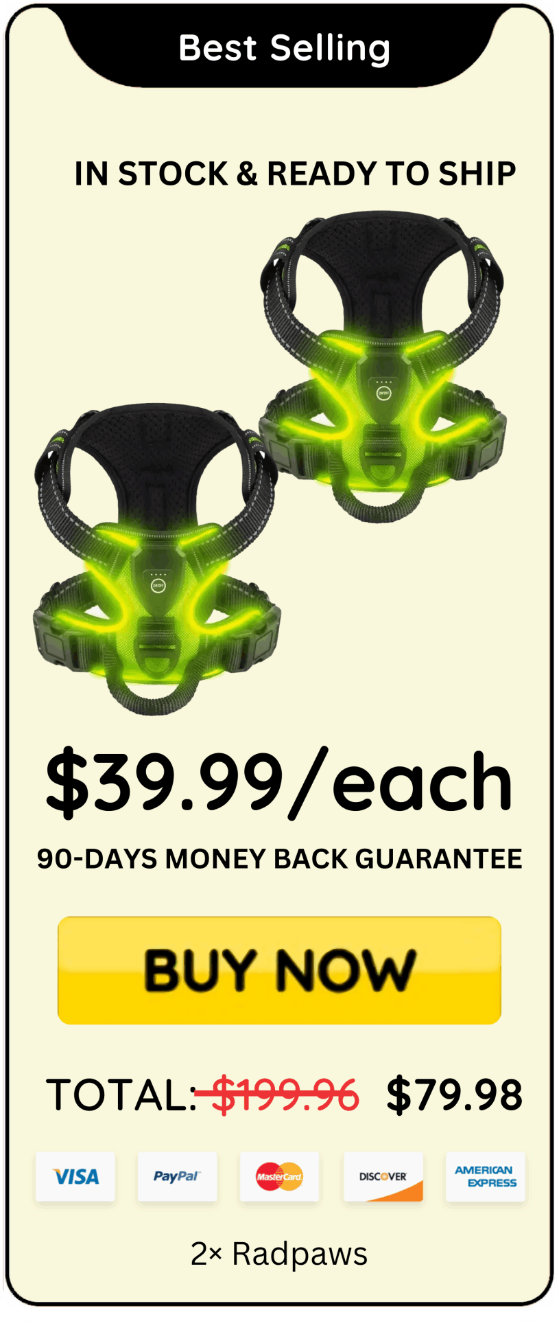 Radpaws offer price